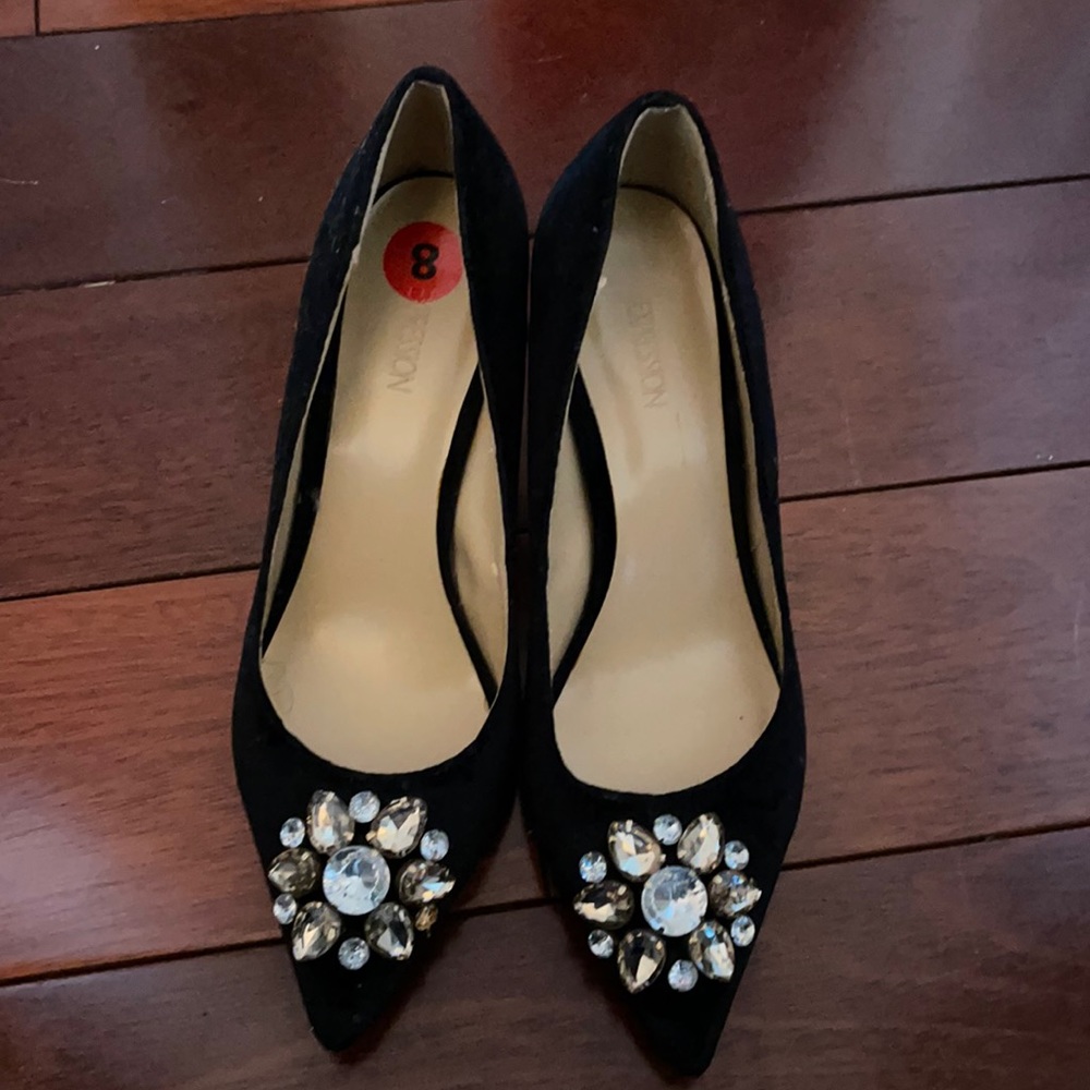 Rhinestone heels